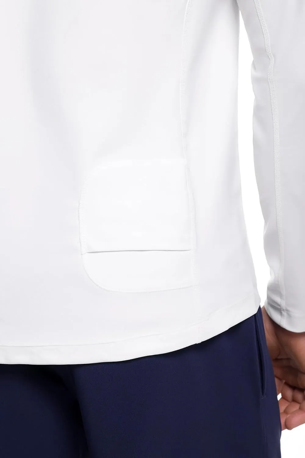 Coolibar UPF 50  Men's Hightide Long Sleeve Swim Shirt - Sun Protective