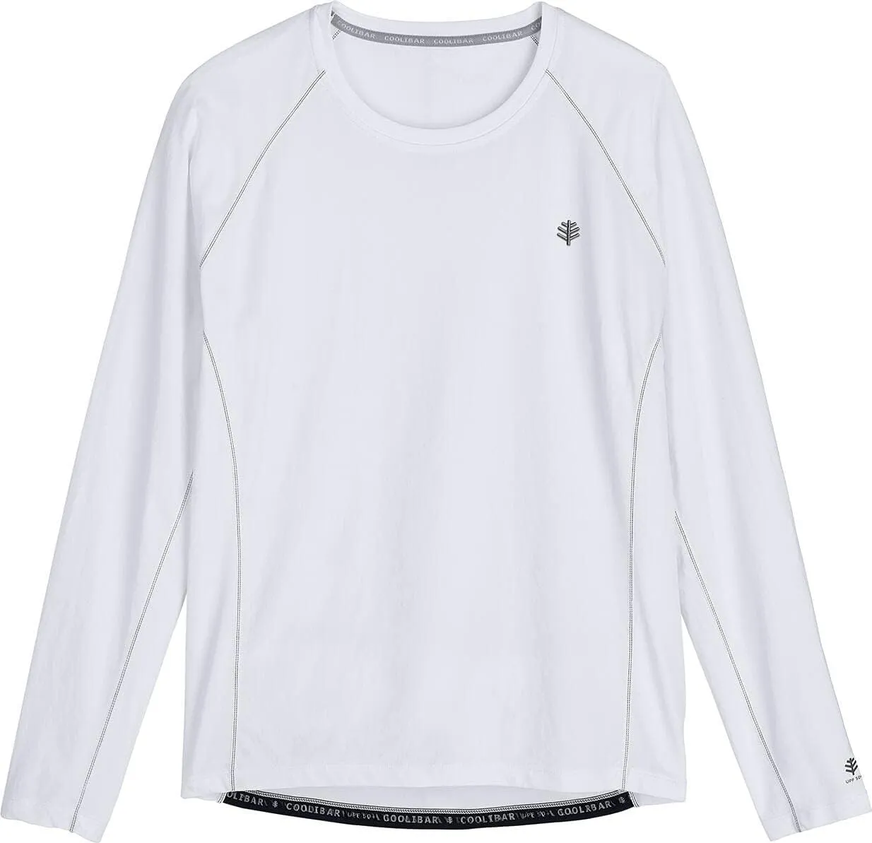 Coolibar UPF 50  Men's Hightide Long Sleeve Swim Shirt - Sun Protective