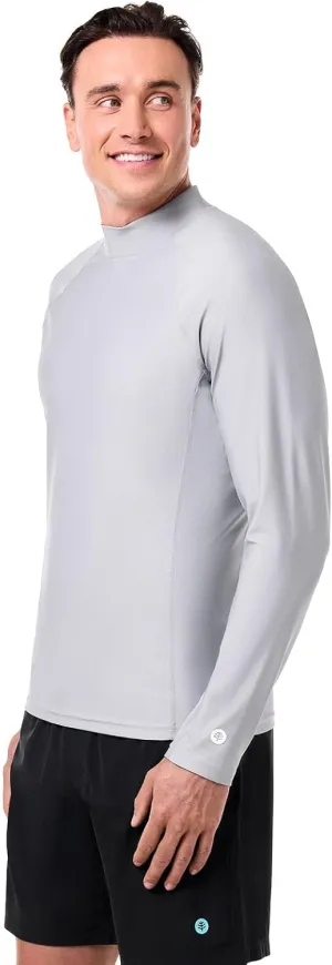 Coolibar UPF 50  Men's Tulum Long Sleeve Surf Rash Guard - Sun Protective
