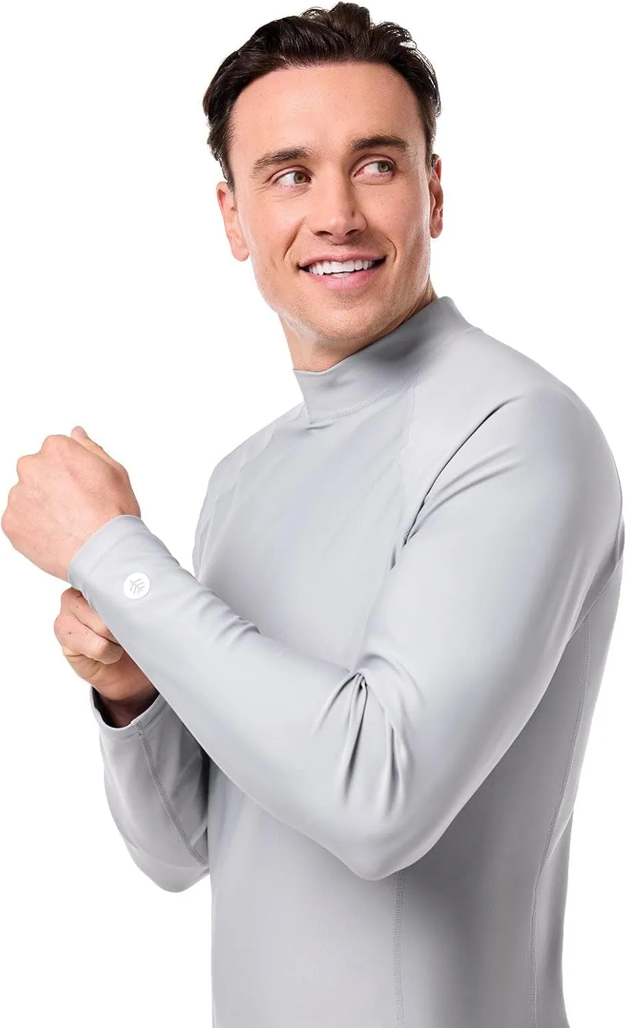 Coolibar UPF 50  Men's Tulum Long Sleeve Surf Rash Guard - Sun Protective