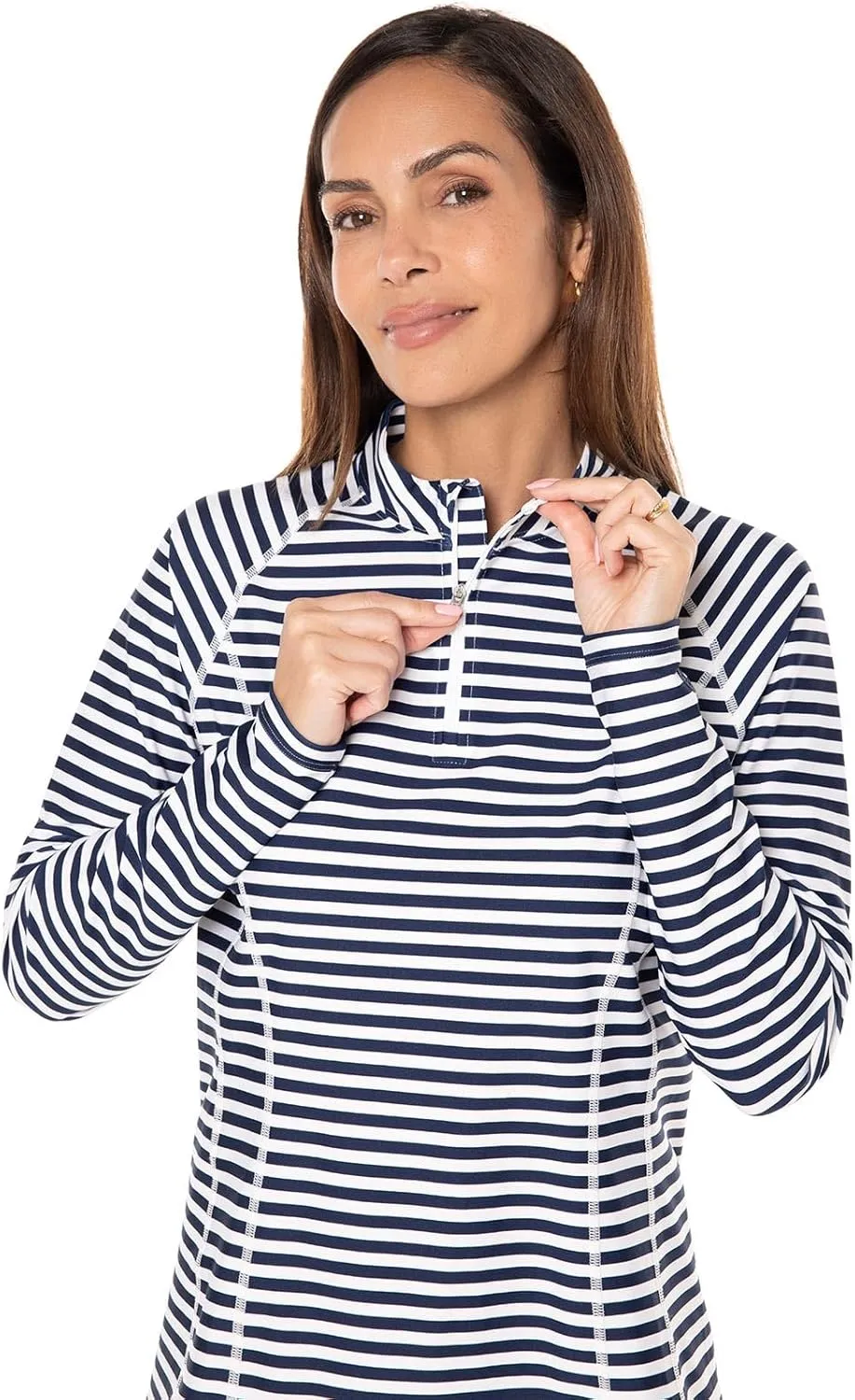 Coolibar UPF 50  Women's Freestyle Long Sleeve Rash Guard - Sun Protective