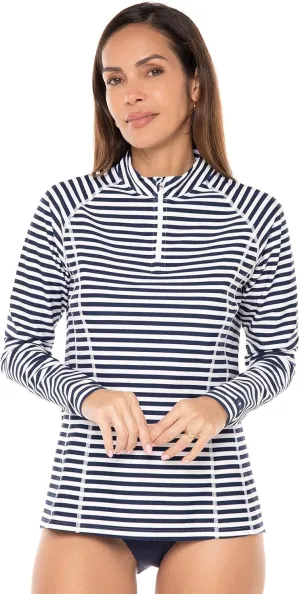 Coolibar UPF 50  Women's Freestyle Long Sleeve Rash Guard - Sun Protective
