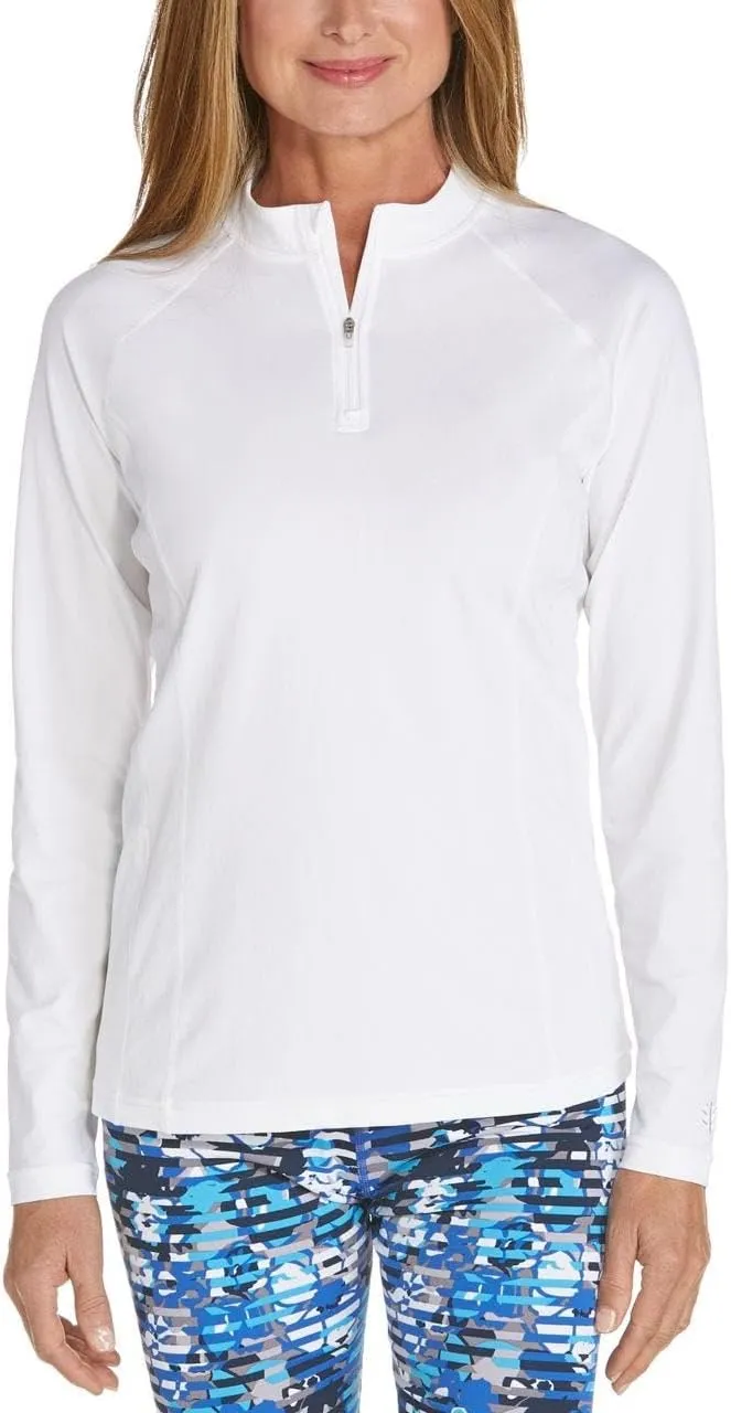 Coolibar UPF 50  Women's Freestyle Long Sleeve Rash Guard - Sun Protective