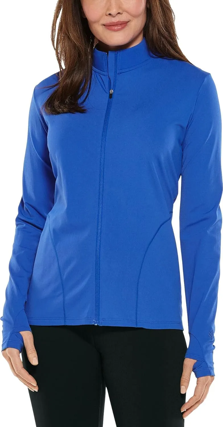 Coolibar UPF 50  Women's Helani Water Jacket - Sun Protective