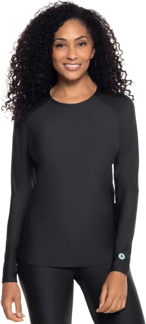 Coolibar UPF 50  Women's Hightide Long Sleeve Swim Shirt - Sun Protective