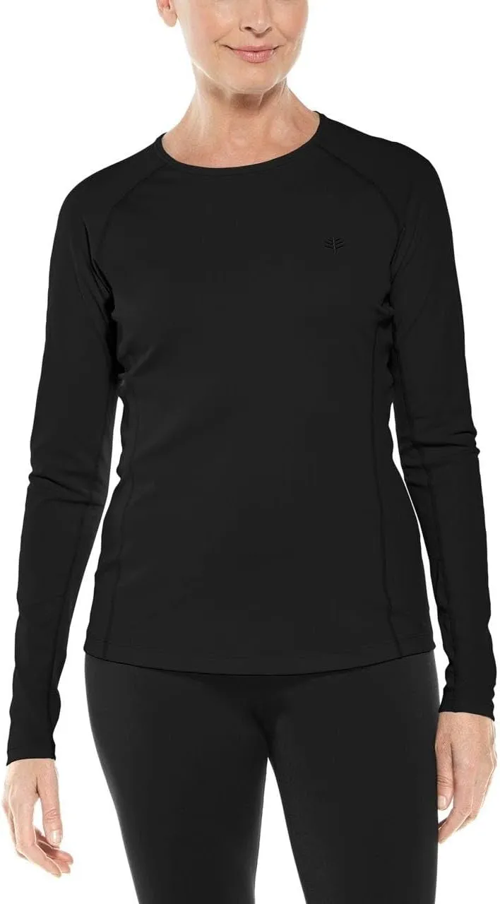 Coolibar UPF 50  Women's Hightide Long Sleeve Swim Shirt - Sun Protective