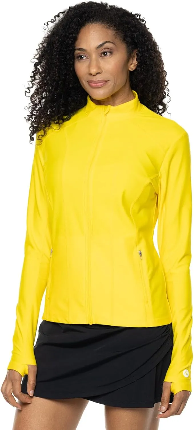 Coolibar UPF 50  Women's Malawi Swim Jacket - Sun Protective