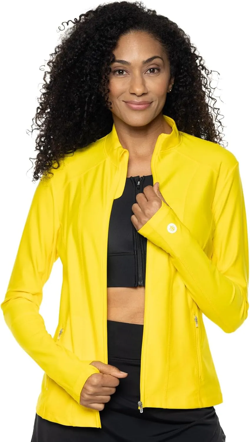 Coolibar UPF 50  Women's Malawi Swim Jacket - Sun Protective