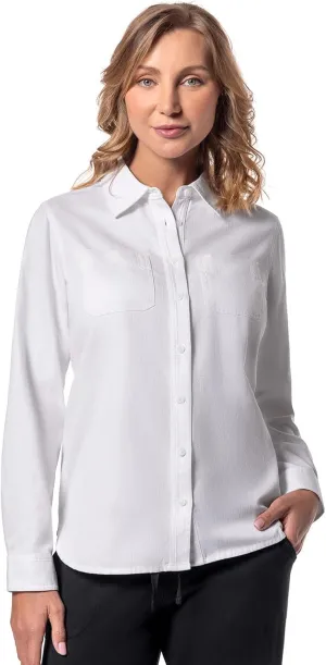 Coolibar UPF 50  Women's Peninsula Chambray Shirt - Sun Protective