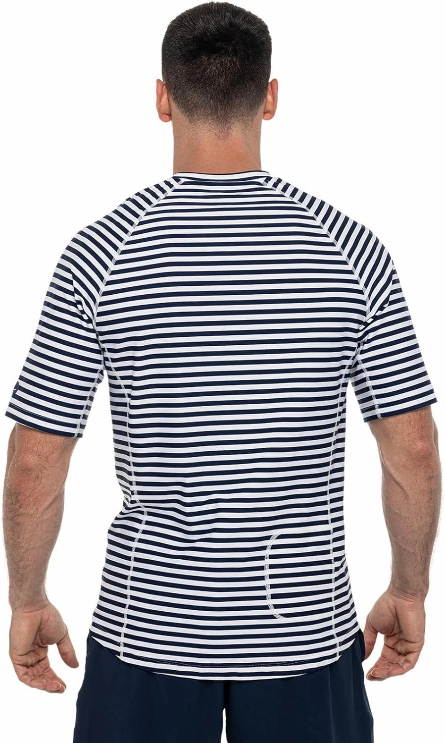 Coolibar UPF 50  Men's Hightide Short Sleeve Swim Shirt - Sun Protective