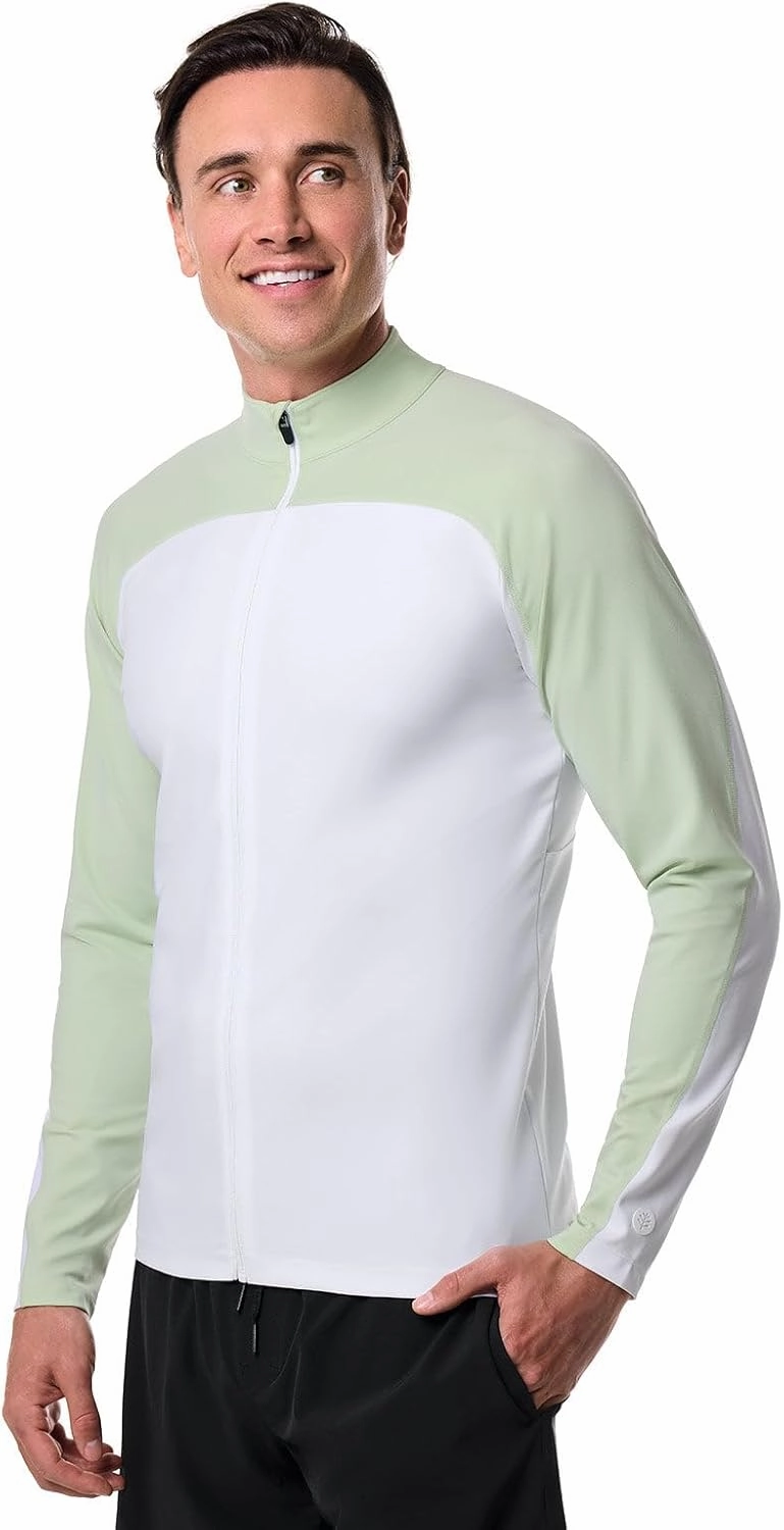 Coolibar UPF 50  Men's Menorca Long Sleeve Water Jacket - Sun Protective