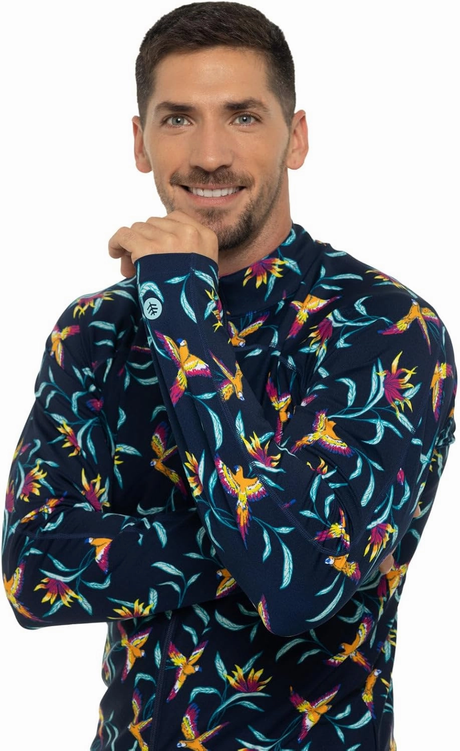 Coolibar UPF 50  Men's Menorca Long Sleeve Water Jacket - Sun Protective