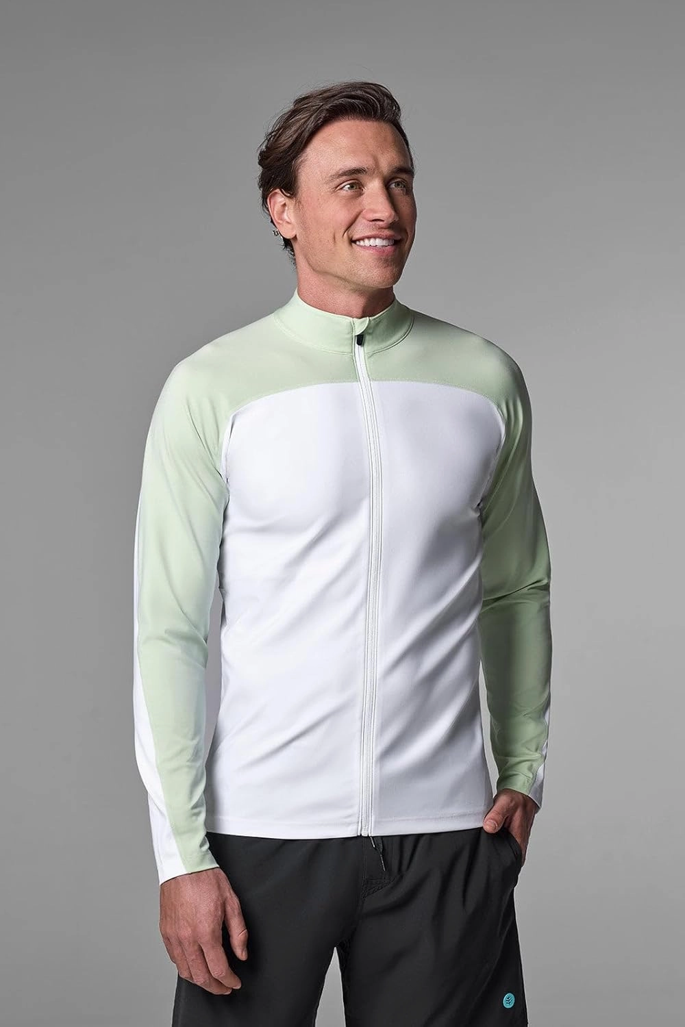 Coolibar UPF 50  Men's Menorca Long Sleeve Water Jacket - Sun Protective