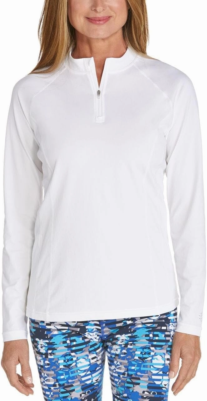 Coolibar UPF 50  Women's Freestyle Long Sleeve Rash Guard - Sun Protective