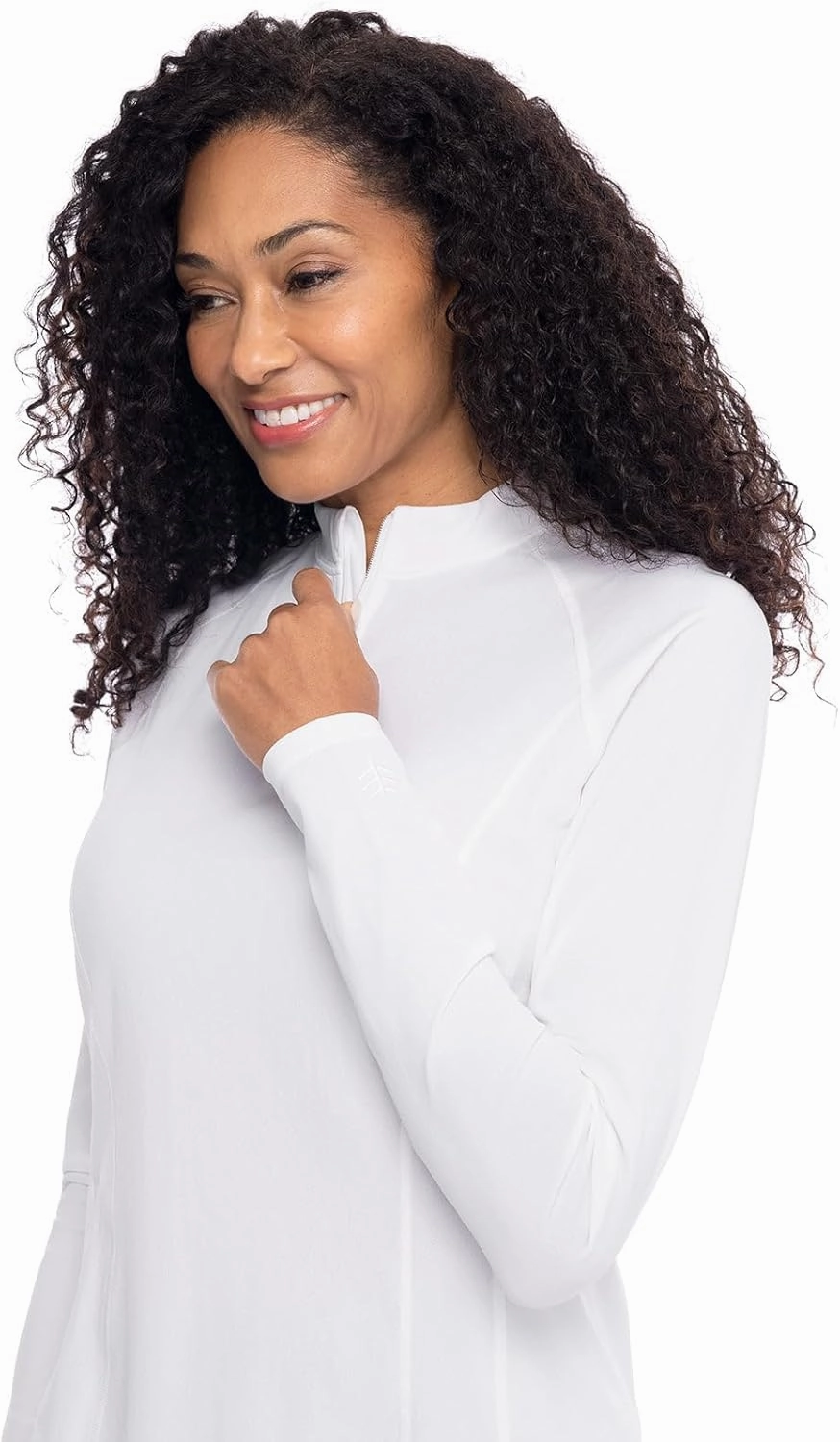 Coolibar UPF 50  Women's Freestyle Long Sleeve Rash Guard - Sun Protective