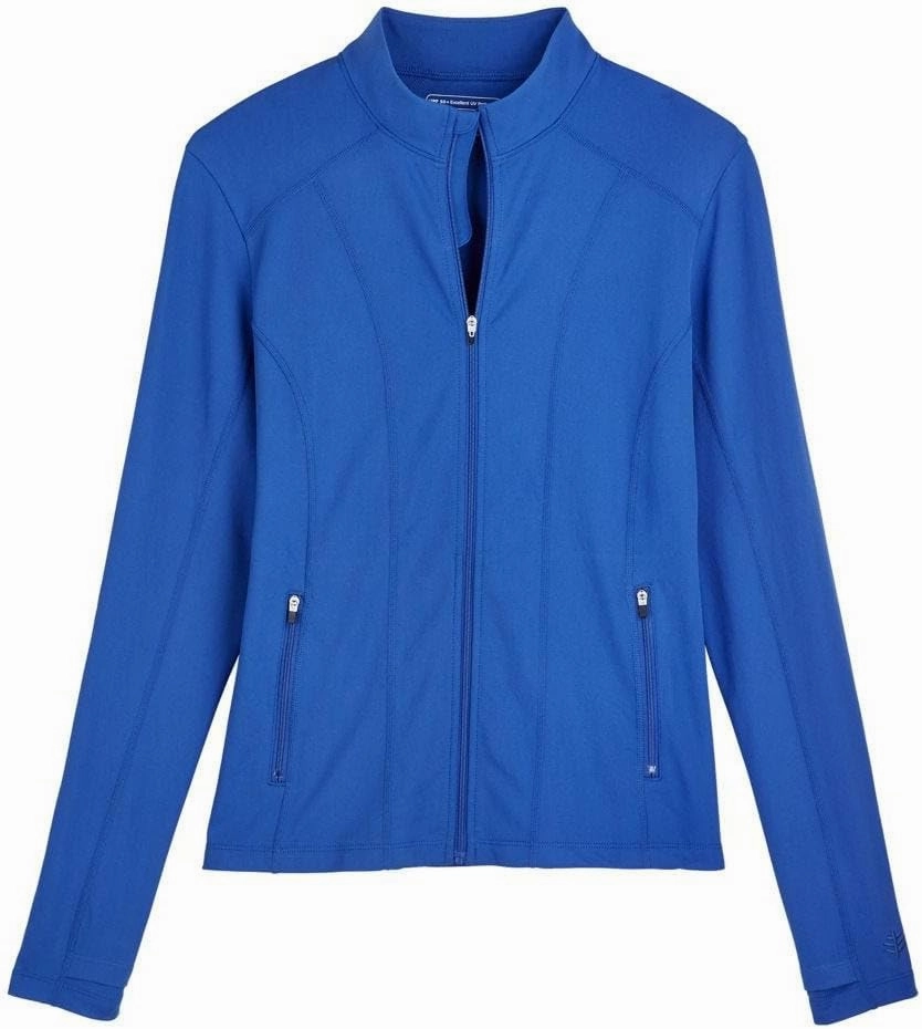 Coolibar UPF 50  Women's Malawi Swim Jacket - Sun Protective