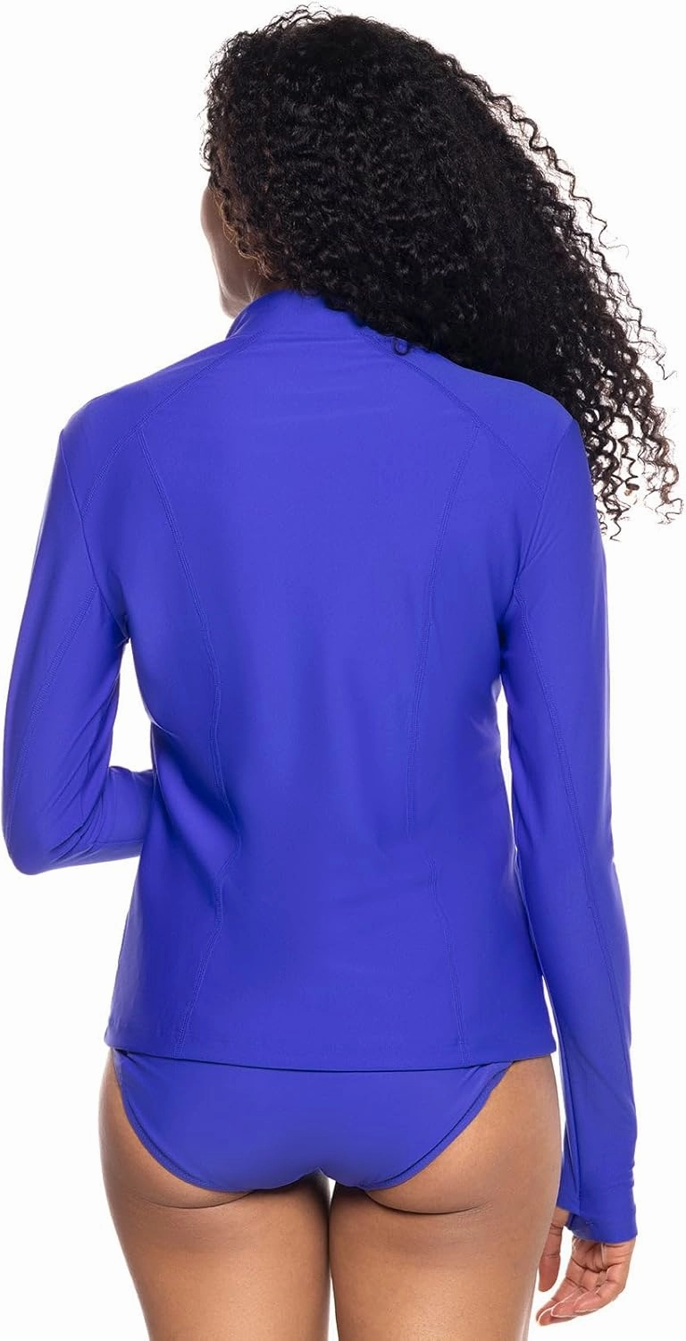 Coolibar UPF 50  Women's Malawi Swim Jacket - Sun Protective