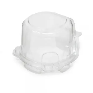 Cupcake Container Single Standard Clear