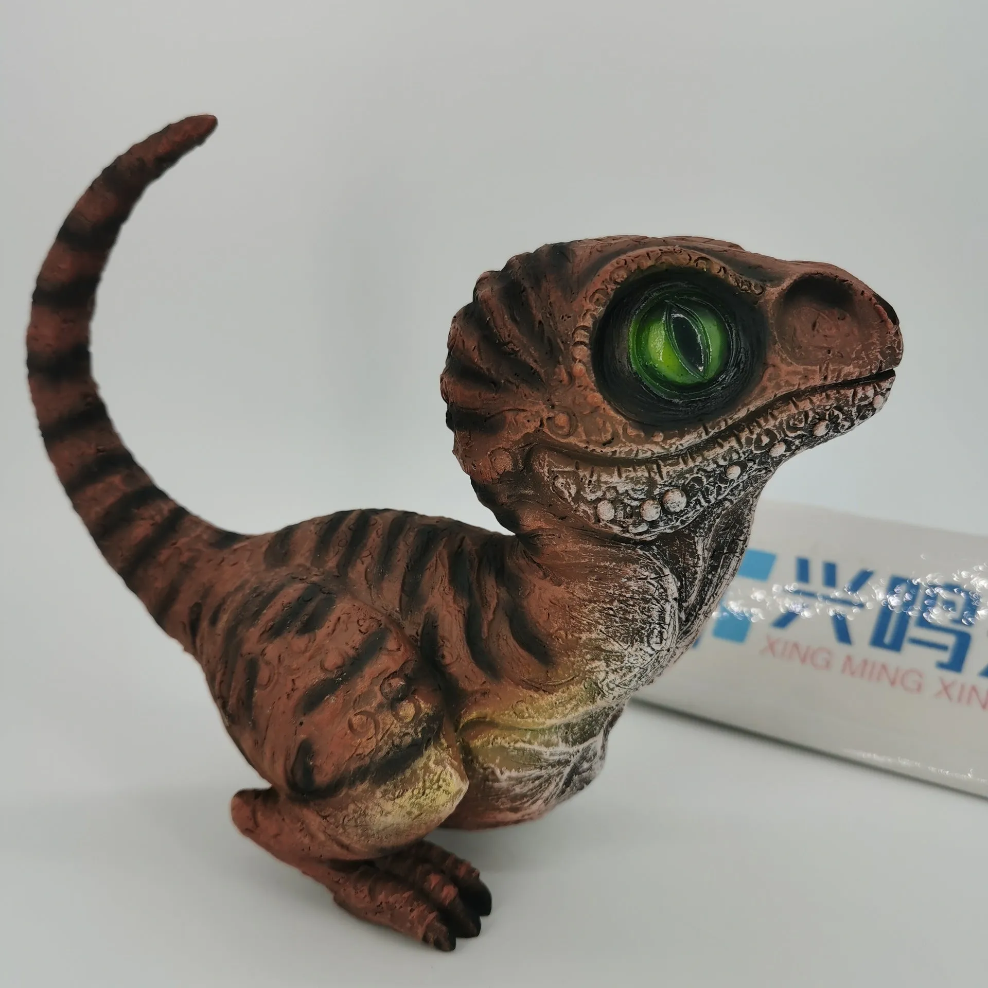 Cute Dinosaur Garden Statues Resin Velociraptor Ornament