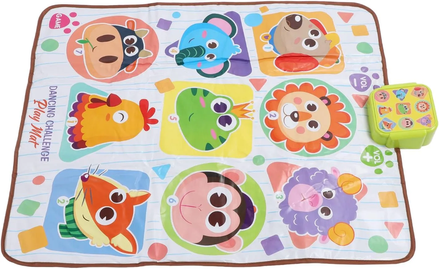 Dance Mat for Kids,Interactive Educational Toy with Multiple Modes and Music, Promotes Cognitive Development, Made of Materials, and Easy to Clean, for Holiday Party