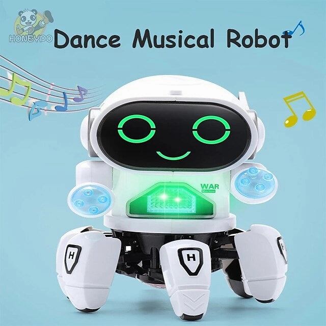 Dance Robot Electric Pet Musical Shining Toy
