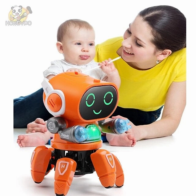 Dance Robot Electric Pet Musical Shining Toy