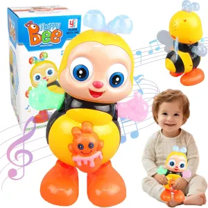 Dancing Bee, Happy Bee Dancing Toy, Abejita Chiquitita, Juguete De Abejita Con Musica, Abejita Bailarina Con Luces, Interactive Bee Can Waiking Twisting Body & Moving Eyes (Bee)