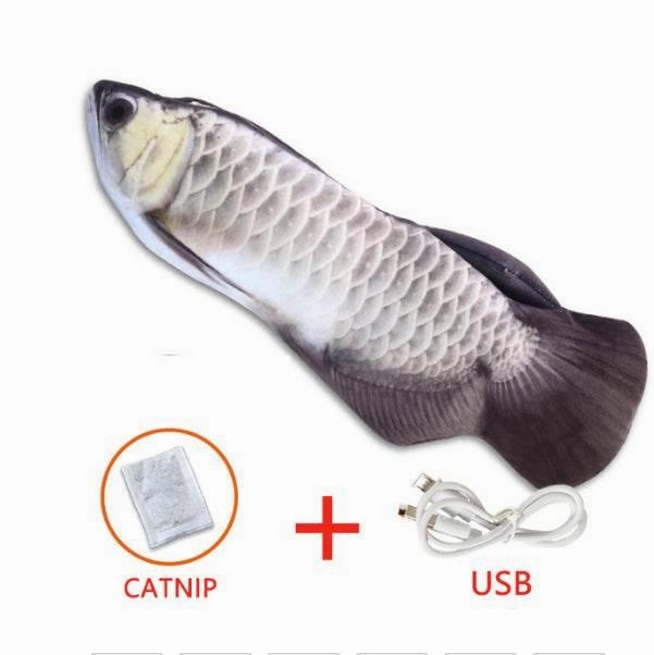Dancing Fish Cat Toy - Interactive Pet Playtime
