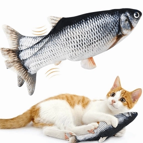Dancing Fish Cat Toy - Interactive Pet Playtime