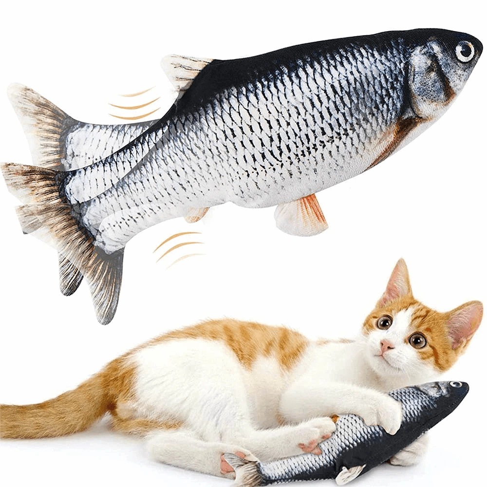 Dancing Fish Cat Toy - Interactive Pet Playtime