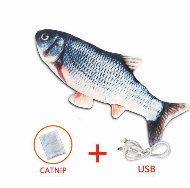 Dancing Fish Cat Toy - Interactive Pet Playtime