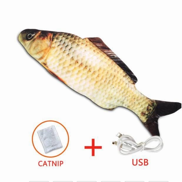 Dancing Fish Cat Toy - Interactive Pet Playtime