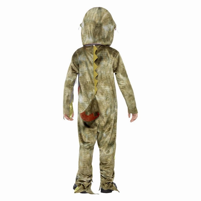 Deathly Dinosaur Costume Child Zombie