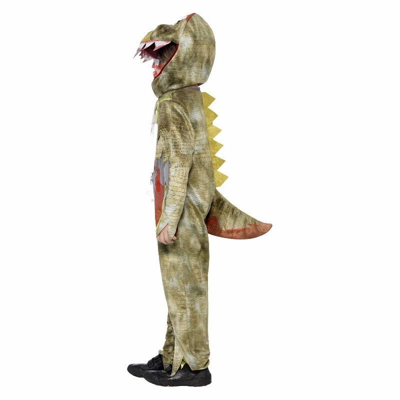 Deathly Dinosaur Costume Child Zombie