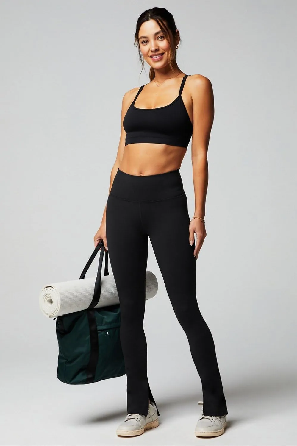 Define PowerHold® Split Hem Flare Pant, Moisture-Wicking, 4-Way Stretch