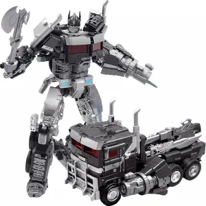 Deformation Toys, Deformation Robot Toys Character Black Action Figure 7.9 Inches with Accessories, Suitable for Ages 6 and Up KO Version Gifts for Boys