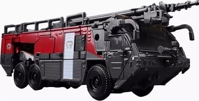 Deformation Robot Toys, Fire Engine Truck Model Action Figure 7.1 Inches with Accessories, Suitable for Ages 6 and Up Gifts for Boys