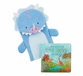 DINO BATH BOOK SET