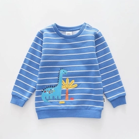 Dino Brights Stripes, Infant Boys Sweat Top