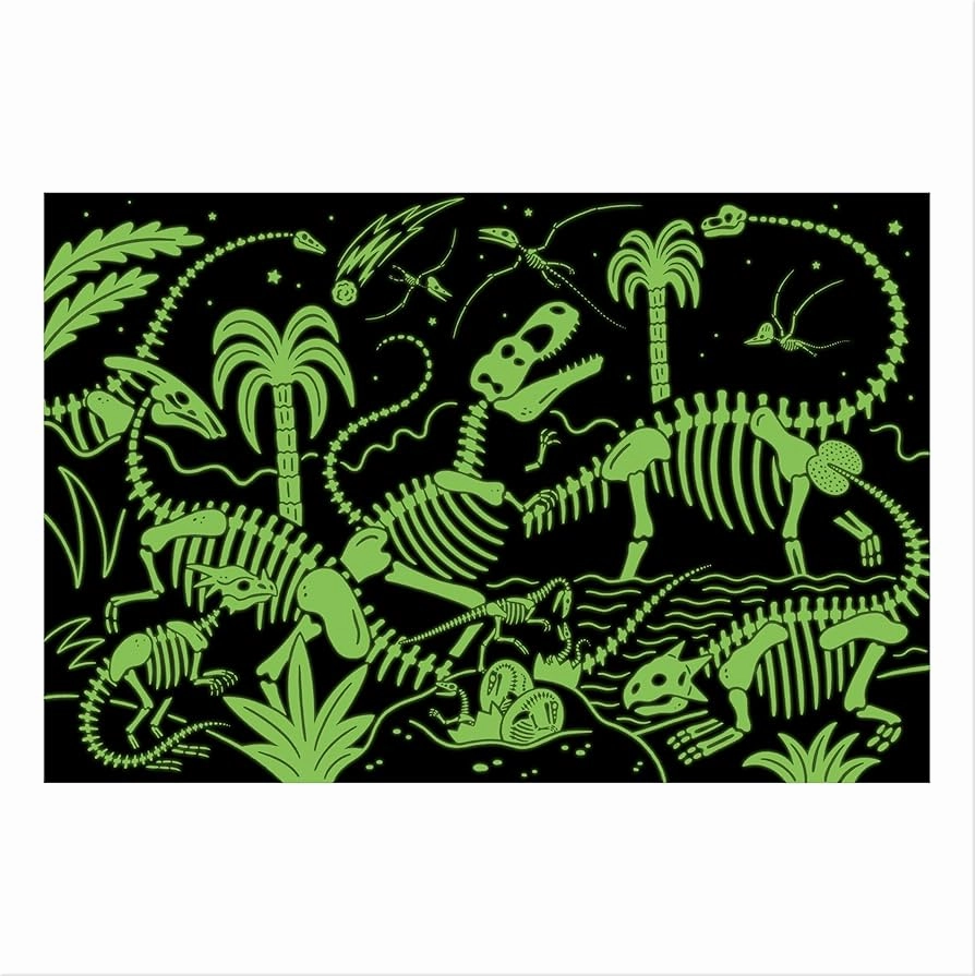 Dinosaur Park - Glow in the Dark Puzzle