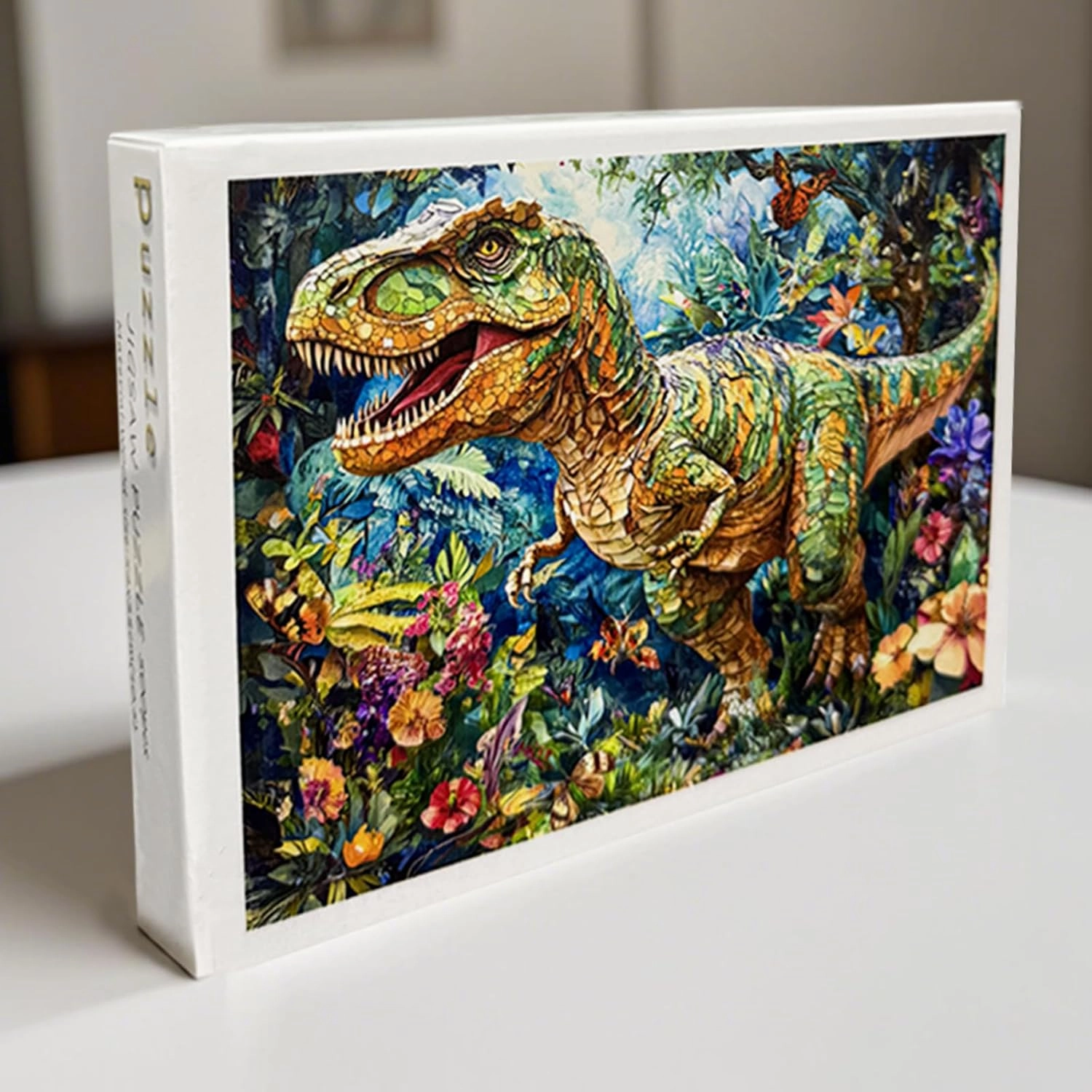 Dinosaur World Puzzles 500 Pieces,Dinosaur Puzzle for Kids Ages 6-8 8-10 10-12 Learning Educational Toys Gift for Boys and Girls Toddler Family Decoration
