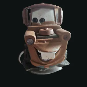 Disney Infinity Tow Mater Disney Pixar Cars Toy Figure Collectible 3 Inches Tall Brown
