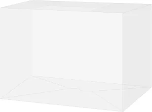 Display Geek, 1 x Plastic Pop Protector Only Compatible with Ant-Man & Ant-Thony #13 Funko Pop Rides Box - Nothing Else fits