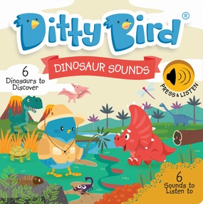Ditty Bird Sound Book - Dinosaur Sounds