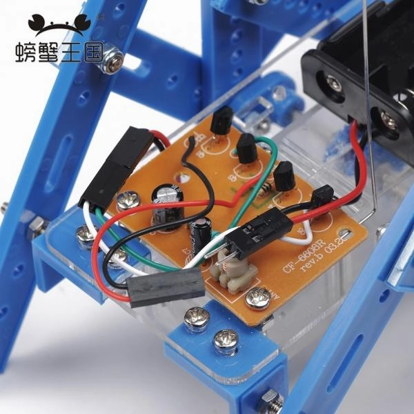 DIY Remote Control Quadruped Robot Assembling Model Toy Robot Smart Car Kit