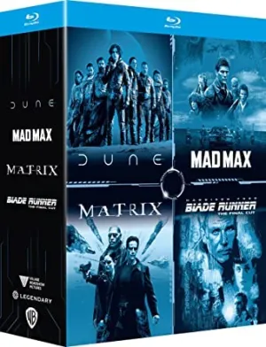 Dune / Mad Max / The Matrix / Blade Runner - 5-Disc Box Set ( Dune: Part One / Mad Max / The Matrix / Blade Runner ) (Blu-Ray & DVD Combo) [ Blu-Ray, Reg.A/B/C Import - France ]