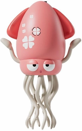 Electric Dancing Octopus Baby Toy, Automatic Evasion Octopus Toy with Led Light and Music, Interactive Entertainment for Baby Sensory Development Birthday Gifts(Pink)