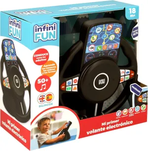 Electrónico Infinifun Mi Primer Volante sonidos bilingüe Cefa Toys