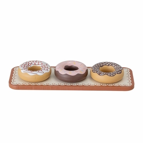 Elsie toy food, pink, MDF - L17XH2XW6 cm, Set of 4