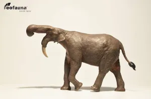Eofauna 1:35 Scale Deinotherium Statue Proboscidea Figure Realistic Miocene PVC Animal Model Elephant Collector Decor Gift for Adult